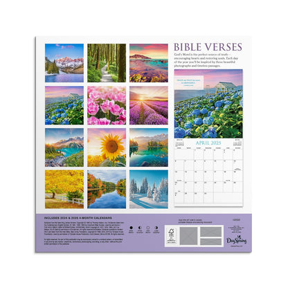 Bible Verses: A 2025 Inspirational DaySpring Wall Calendar