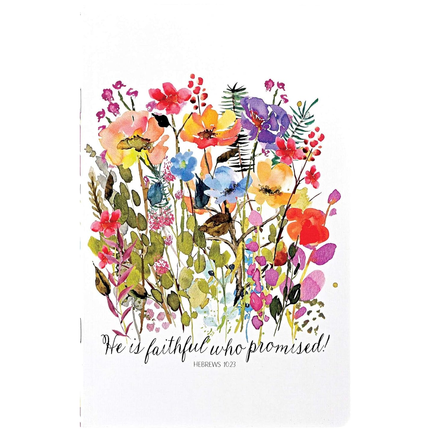 Notebook-Lord Is Faithful Floral