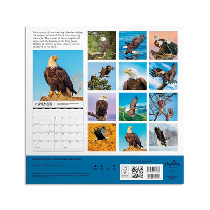 On Eagle's Wings Featuring Scripture From the King James Bible: A 2025 Inspirational DaySpring Wall Calendar