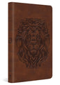 ESV Thinline Bible Royal Lion Brown