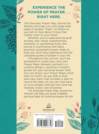 The Everyday Prayer Map Journal for Women (Faith Maps)