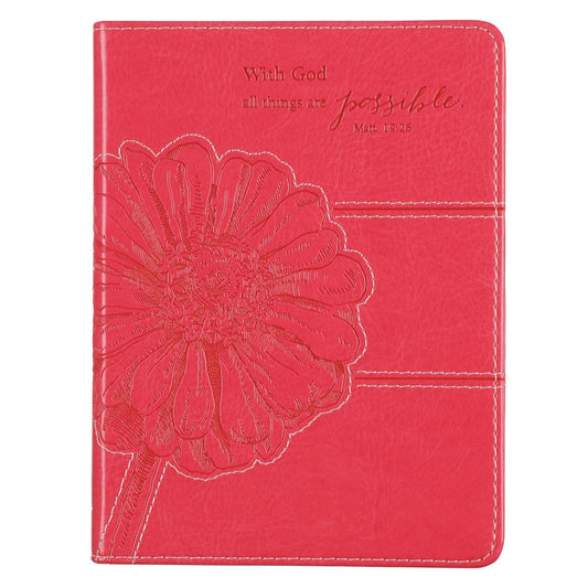 Journal All Things Are Possible Mathew 19:26 Bible Verse