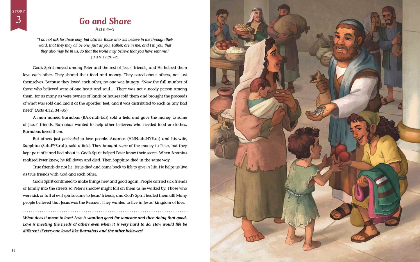 The Go-and-Tell Storybook: 30 Bible Stories Showing Why We Share about Jesus (Bible Storybook Series)