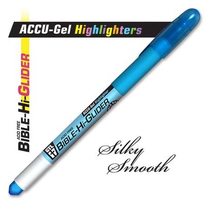1 X Highlighter-ACCU-Gel Bible Hi-Glider