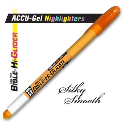 1 X Highlighter-ACCU-Gel Bible Hi-Glider