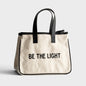 Mini Canvas Tote - Be the Light