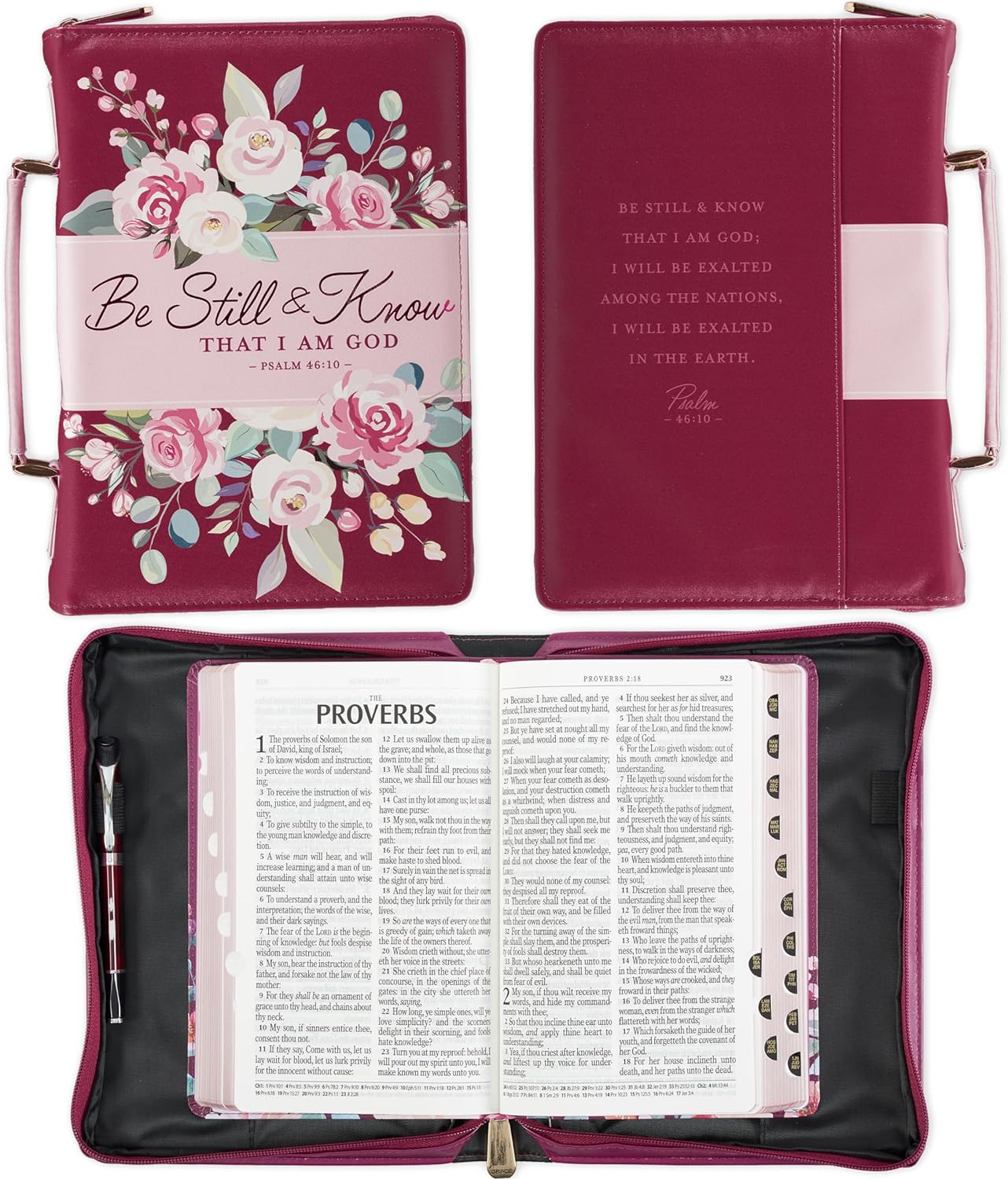 Bible Cover- Be Still & Know