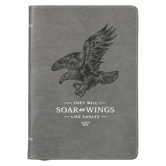 Journal Gray Wings Like Eagles Isaiah 40:31