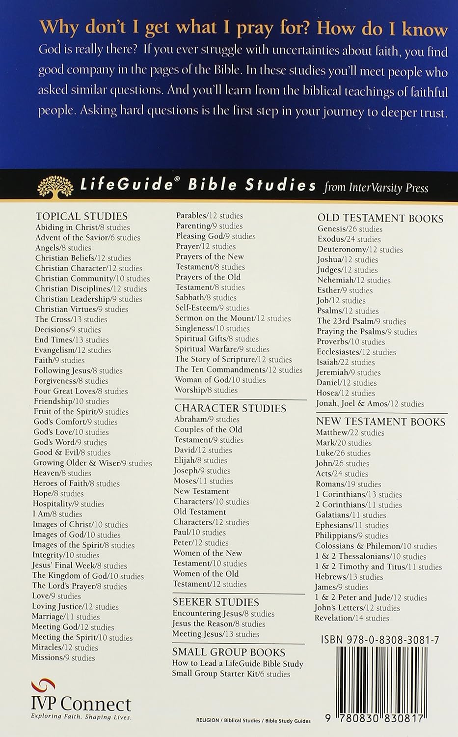 Faith: Depending on God (LifeGuide Bible Studies)