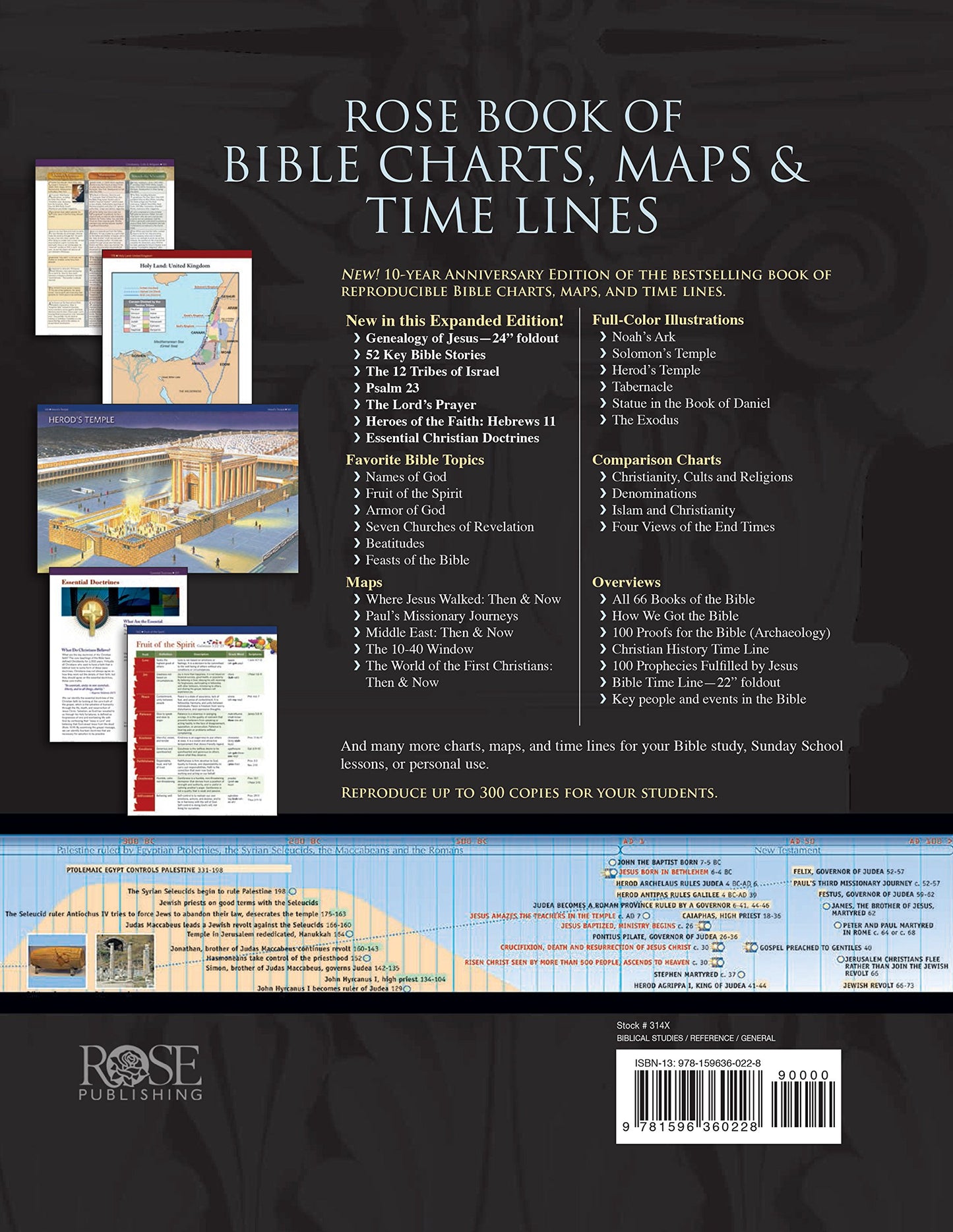 Rose Book of Bible Charts, Maps, and Time Lines