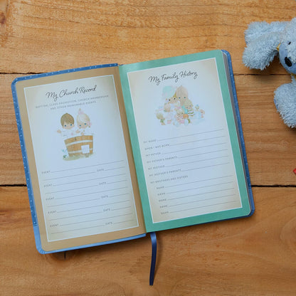 ICB, Precious Moments Bible, Leathersoft, Blue: International Children's Bible