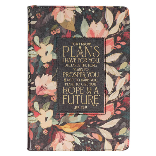 Zippered Journal Hope and a Future Jer. 29:11