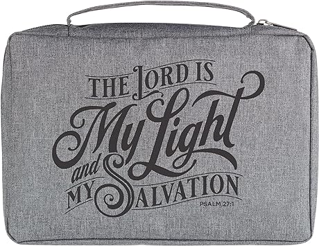 Poly-Canvas Bible Cover The Lord is My Light - Psalm 27:1