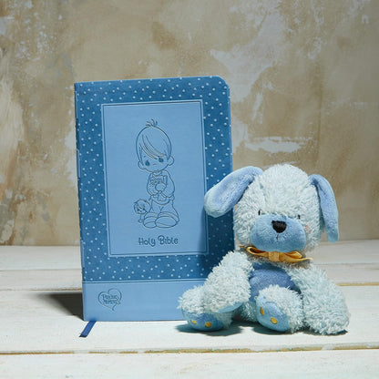 ICB, Precious Moments Bible, Leathersoft, Blue: International Children's Bible