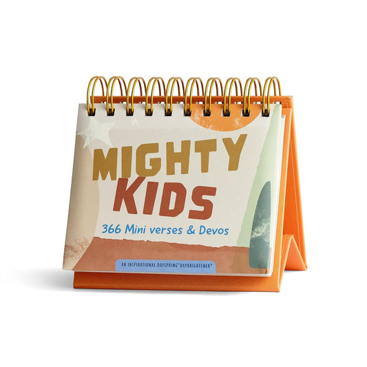 Mighty Kids: 366 Bible Verses & Mini Devos - Perpetual Calendar