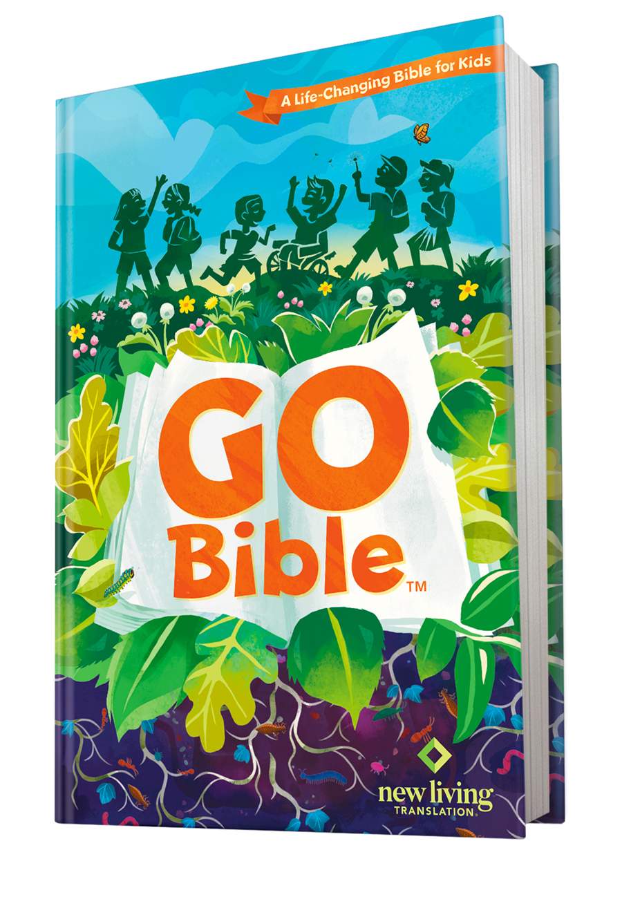 NLT Go Bible for Kids (Hardcover)