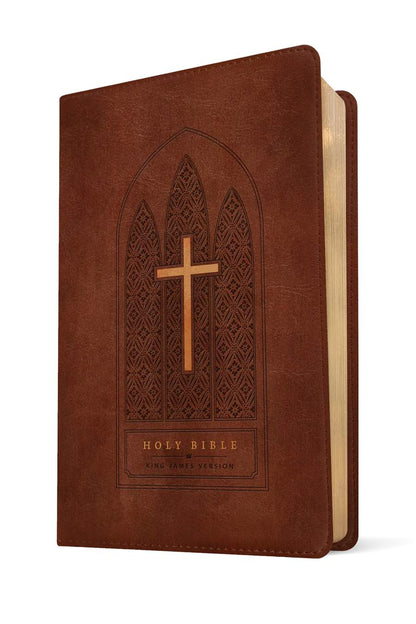 KJV Thinline Reference Bible, Filament Enabled, Brown