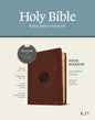 KJV Wide Margin Bible, Filament Enabled, Brown