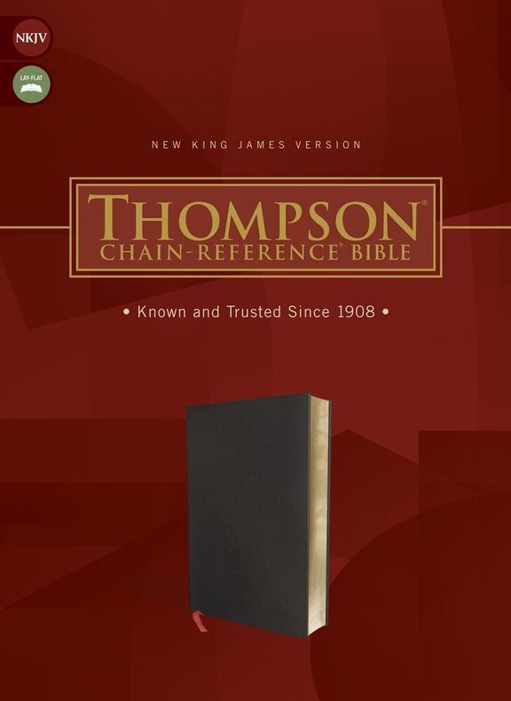 Thompson Chain-Reference Bible NKJV Leathersoft Black