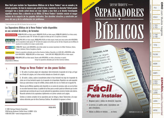 Separadores Biblicos Espanol