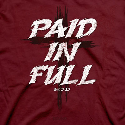 T-Shirt Paid In Full Cross