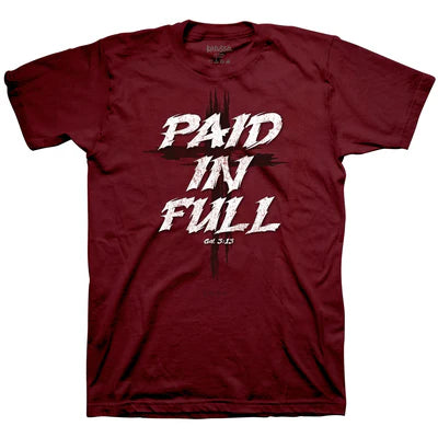 T-Shirt Paid In Full Cross