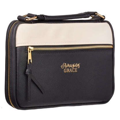 Amazing Grace Two-Tone Lux Leather Bible Cover