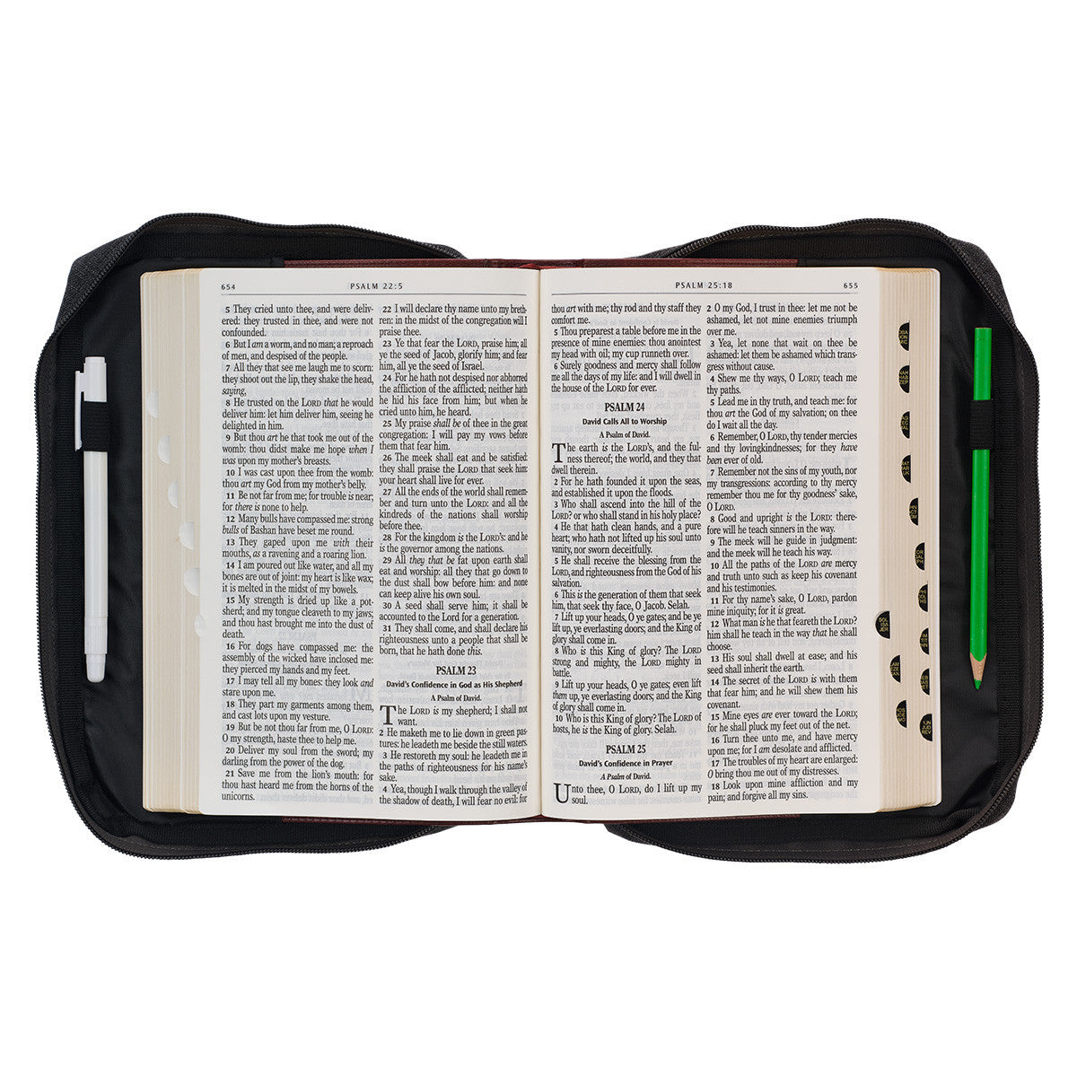 Hope in the LORD Charcoal Value Bible Cover - Isaiah 40:31