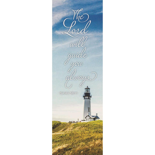 PACKAGED BOOKMARKS LIGHTHOUSE THE LORD