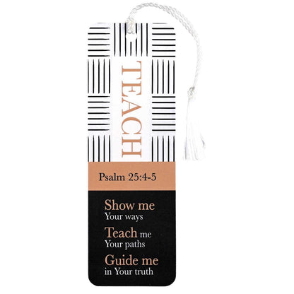 BOOKMARK-TEACH PSALM 25:4-5