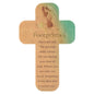 Footprints Cross Bookmark