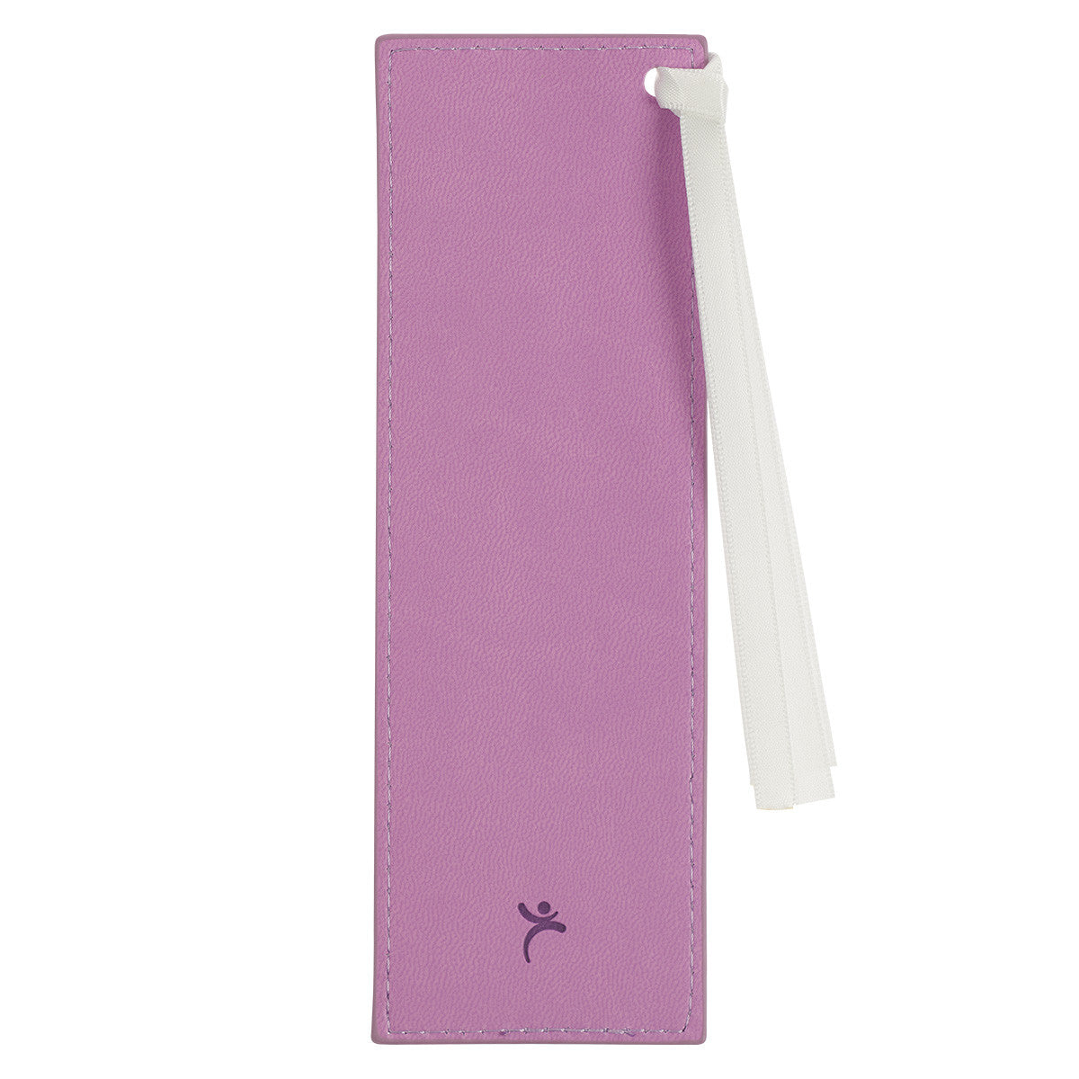 Be Still and Know Lilac Faux Leather Bookmark - Psalm 46:10