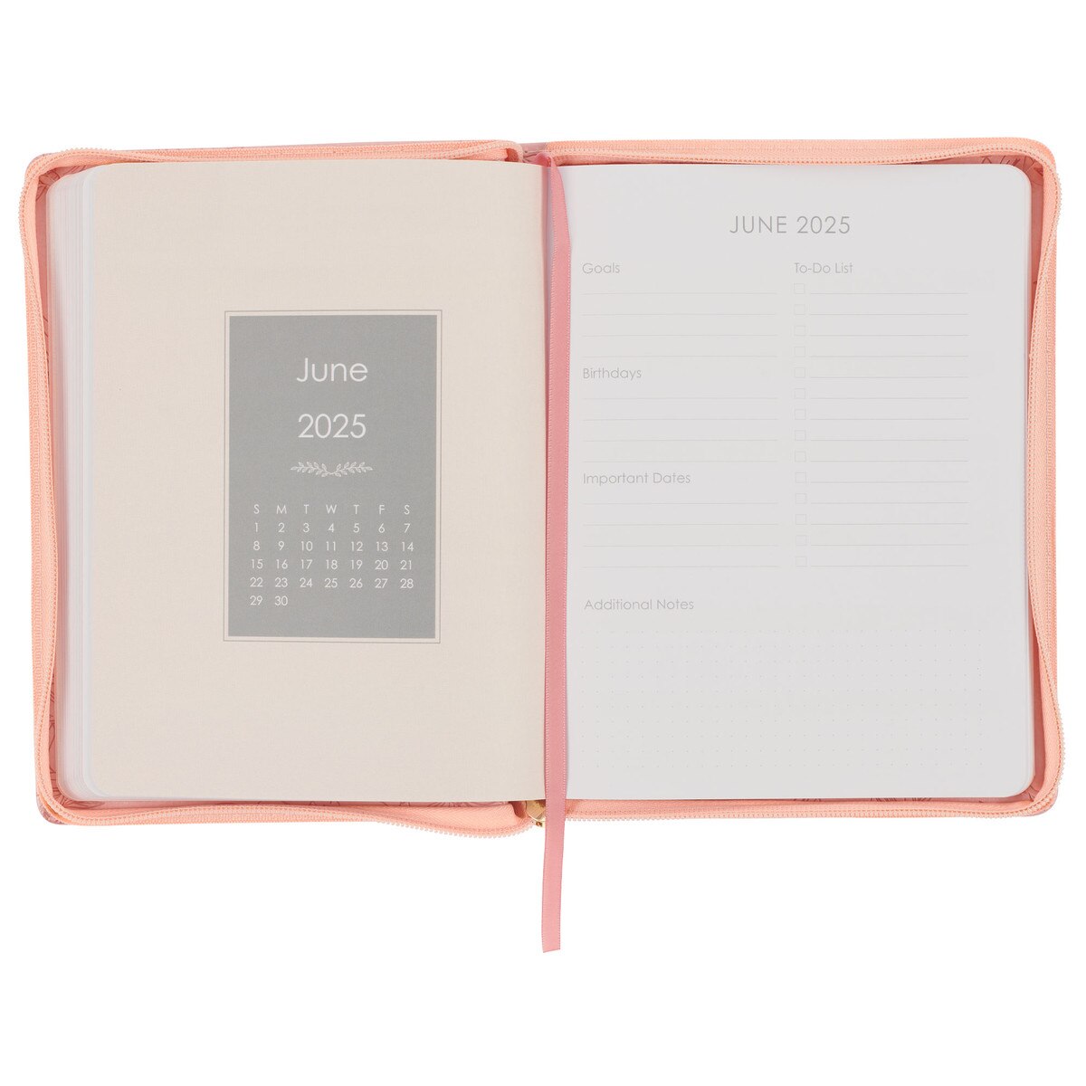 I Can Do Everything Pink Faux Leather 2025 Large 18-month Planner for Women - Philippians 4:13