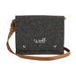 Felt Cross-Body Purse - It is Well with My Soul