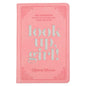 Look Up, Girl! Pink Faux Leather Devotional