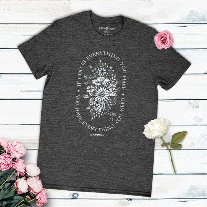 grace & truth Womens T-Shirt God Is Everything