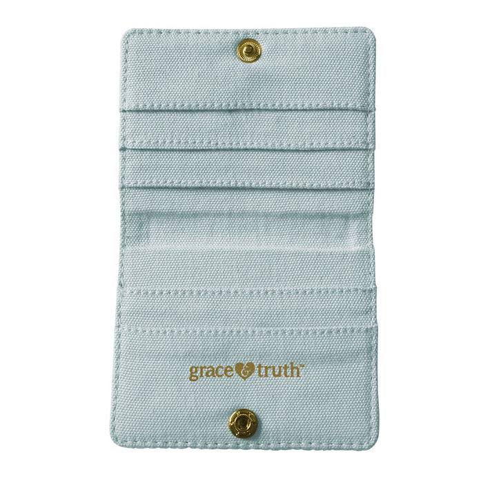 grace & truth Blessed Keychain ID Case