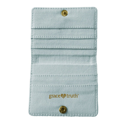 grace & truth Blessed Keychain ID Case