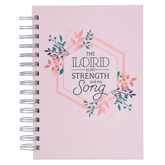 My Strength and My Song Wirebound Journal - Psalm 118:14