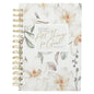 All Things for Good White Magnolia Wirebound Journal - Romans 8:28