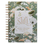 Be Still Sage Blossom Spiral Journal - Psalm 46:10