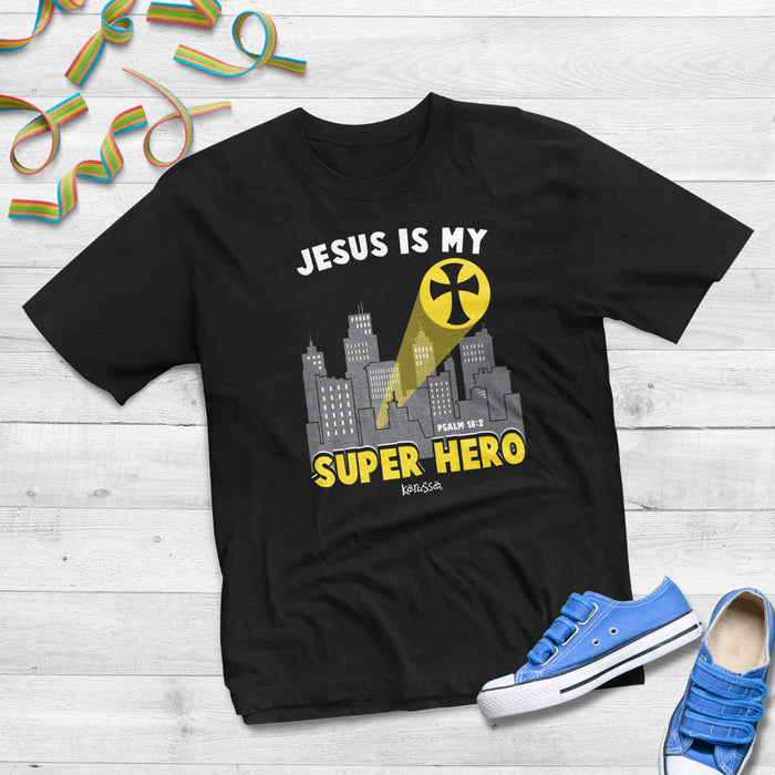 Kerusso Kids T-Shirt Jesus Super Hero