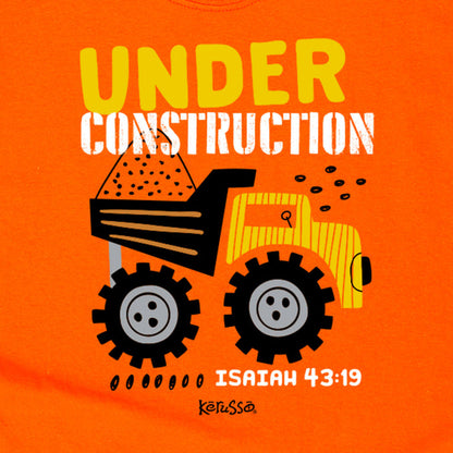Kerusso Kids T-Shirt Under Construction