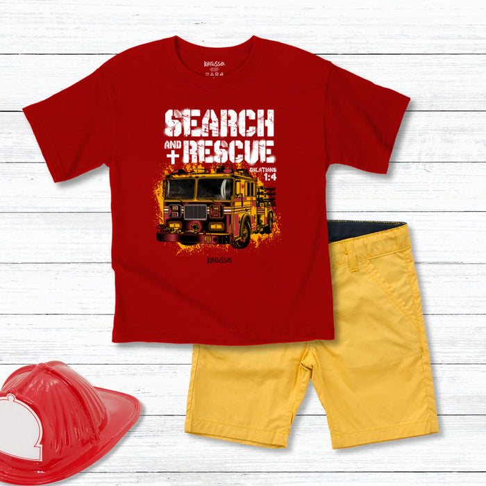 Kerusso Kids T-Shirt Search And Rescue