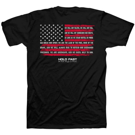 HOLD FAST Mens T-Shirt Never Surrender