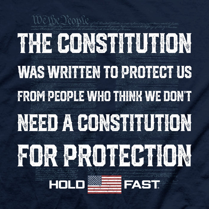 HOLD FAST Mens T-Shirt Constitution