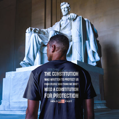 HOLD FAST Mens T-Shirt Constitution