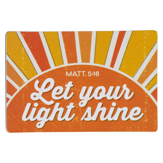 Let Your Light Shine Magnet - Matthew 5:16