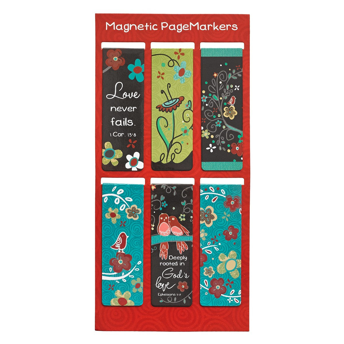 BOOKMARK- MAGNETIC-LOVE GROWS
