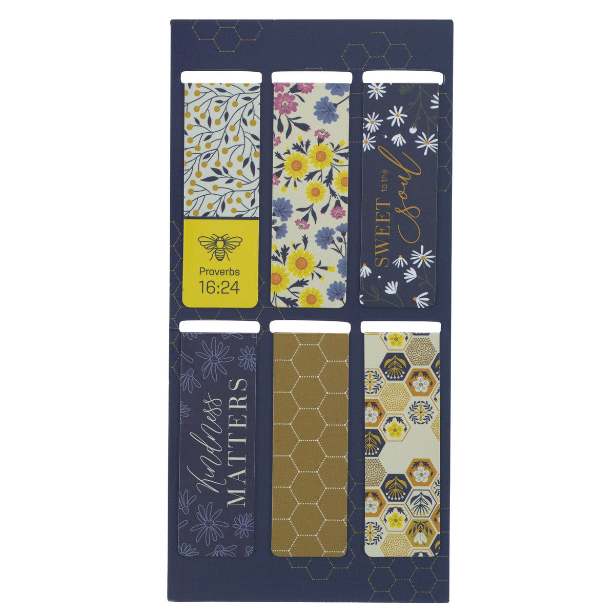 Kind Words are Like Honey Magnetic Bookmark Set - Proverbs 16:24